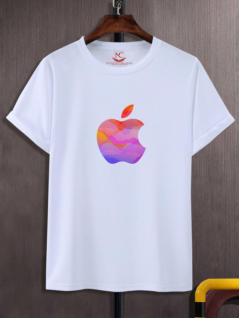 unisex white graphic printed t-shirt - 20883130 - Zoom Image - 0