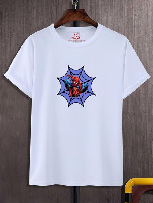 unisex white graphic printed t-shirt - 20883147 - Standard Image - 0