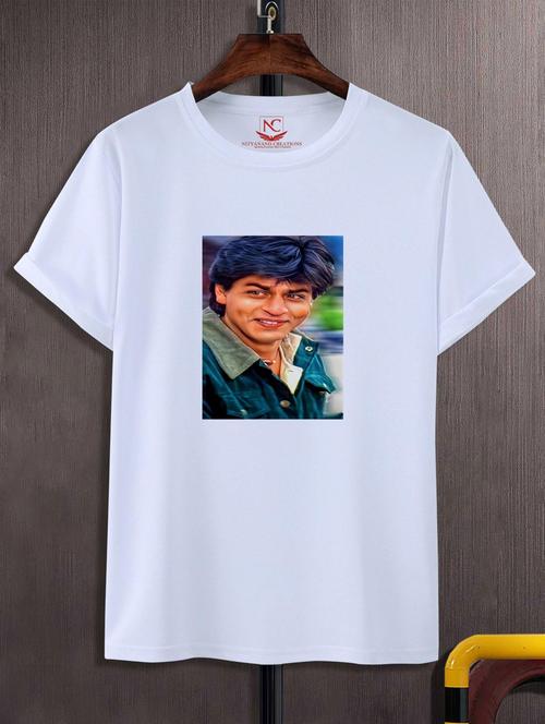 unisex white graphic printed t-shirt - 20883169 - Standard Image - 0