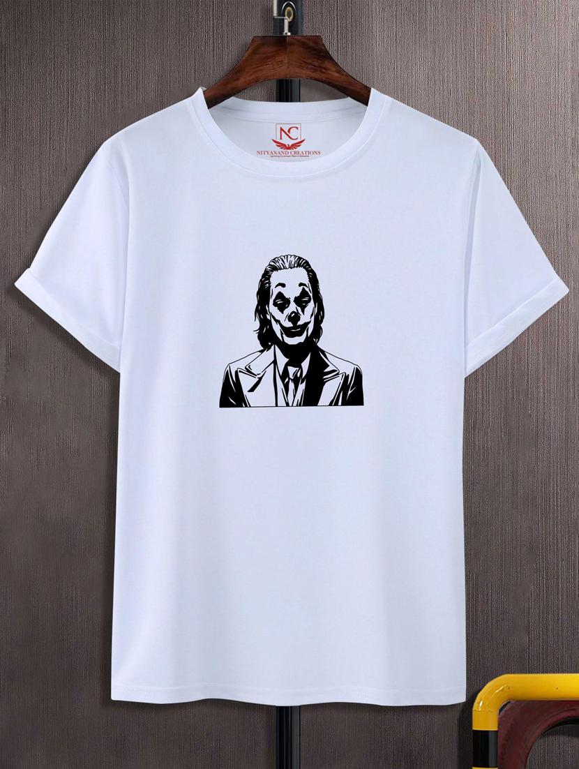unisex white graphic printed t-shirt - 20883179 - Zoom Image - 0