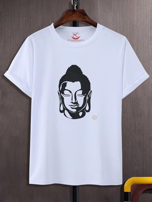 unisex white graphic print t-shirt - 20883180 -  Standard Image - 0