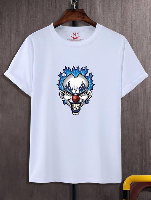 unisex white graphic printed t-shirt - 20883195 -  Standard Image - 0