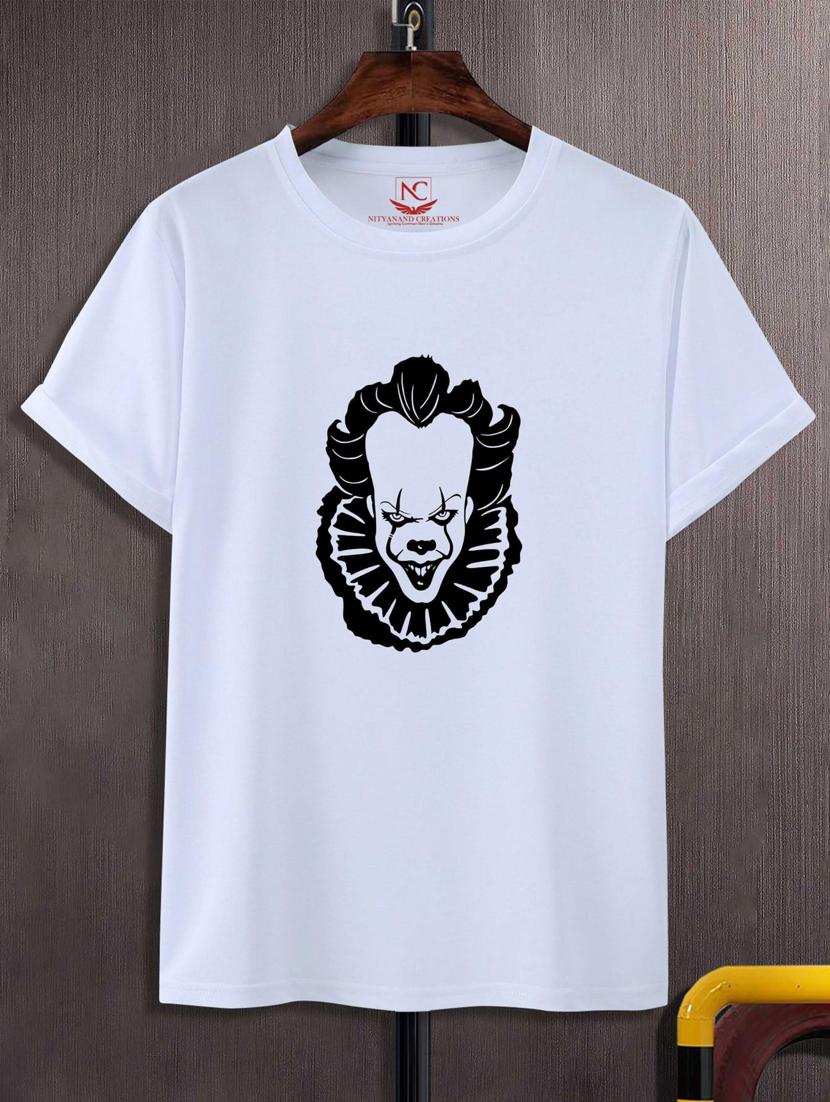 unisex white polyester graphic t-shirt - 20883206 - Zoom Image - 0