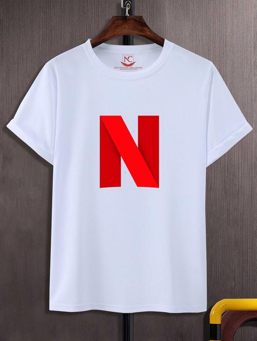 unisex white graphic printed t-shirt - 20883226 - Standard Image - 0