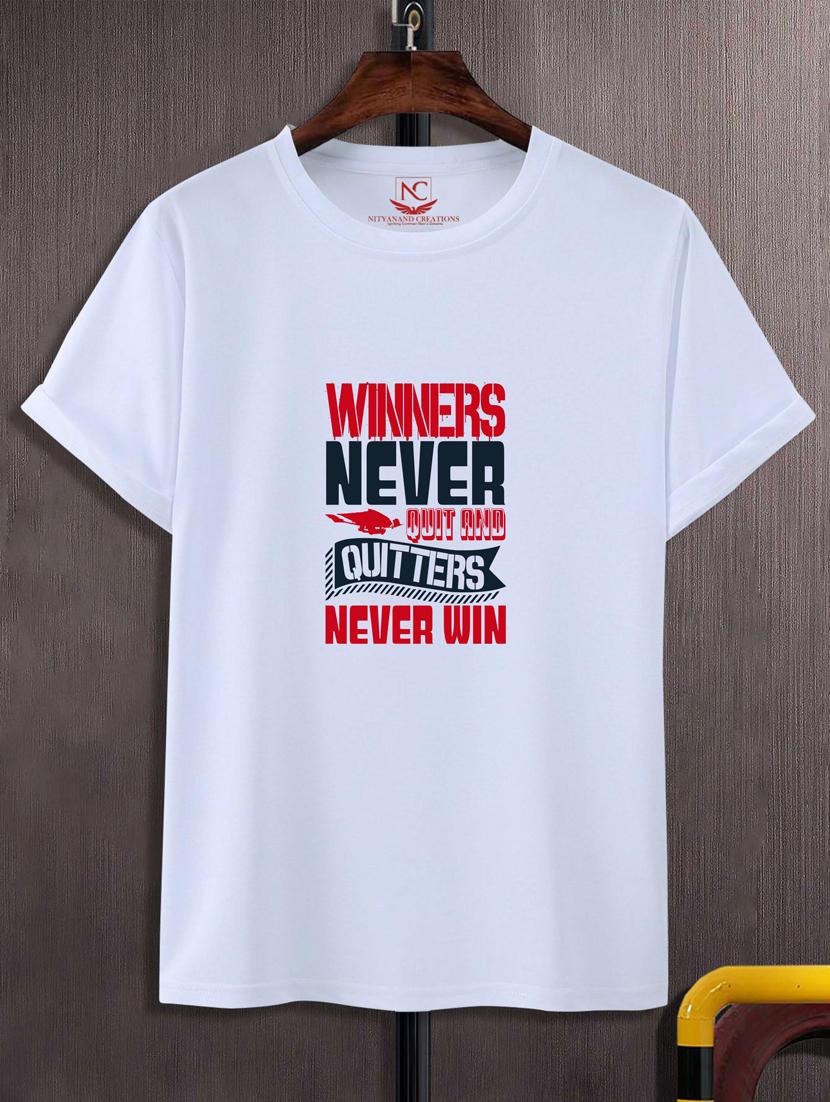 unisex white graphic printed t-shirt - 20883257 -  Zoom Image - 0