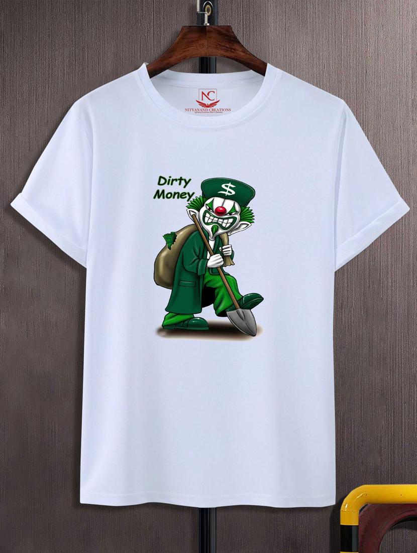 unisex white graphic printed t-shirt - 20883277 -  Zoom Image - 0