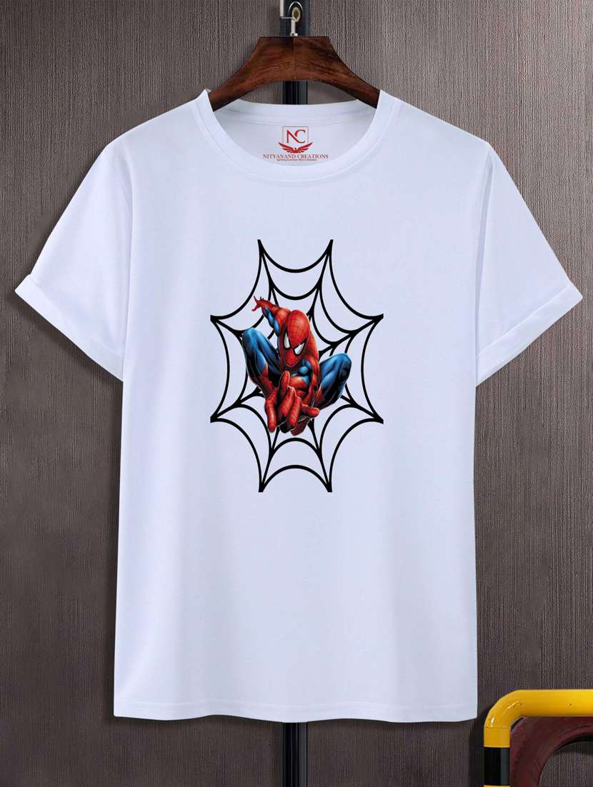 unisex white graphic printed t-shirt - 20883291 - Zoom Image - 0