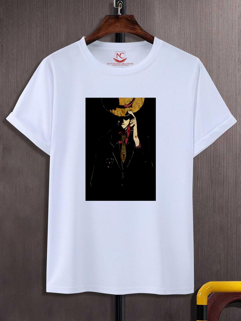 unisex white graphic printed t-shirt - 20883309 -  Zoom Image - 0