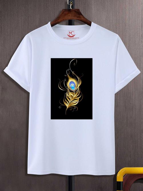 unisex white graphic printed t-shirt - 20883334 -  Standard Image - 0
