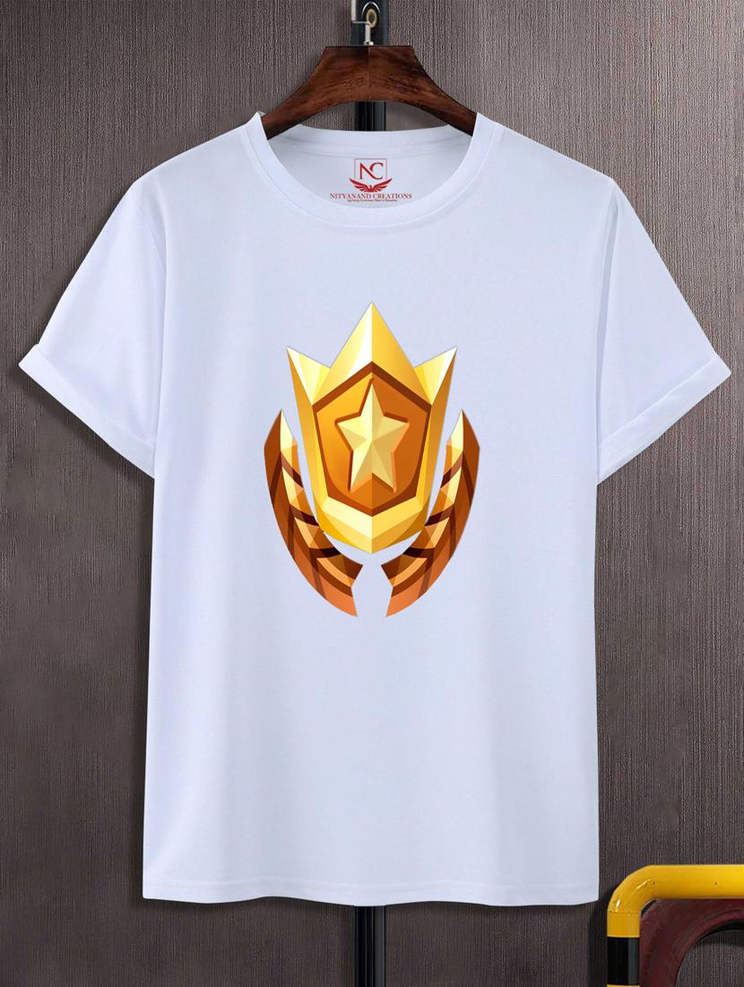 unisex white graphic printed t-shirt - 20883340 - Zoom Image - 0