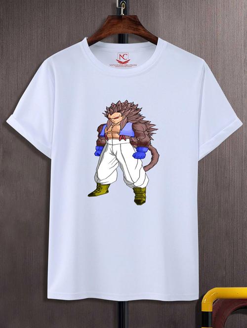 unisex white graphic printed t-shirt - 20883354 - Standard Image - 0