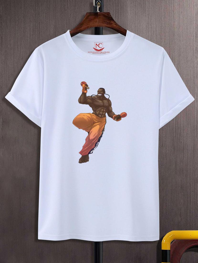 unisex white graphic printed t-shirt - 20883359 - Zoom Image - 0