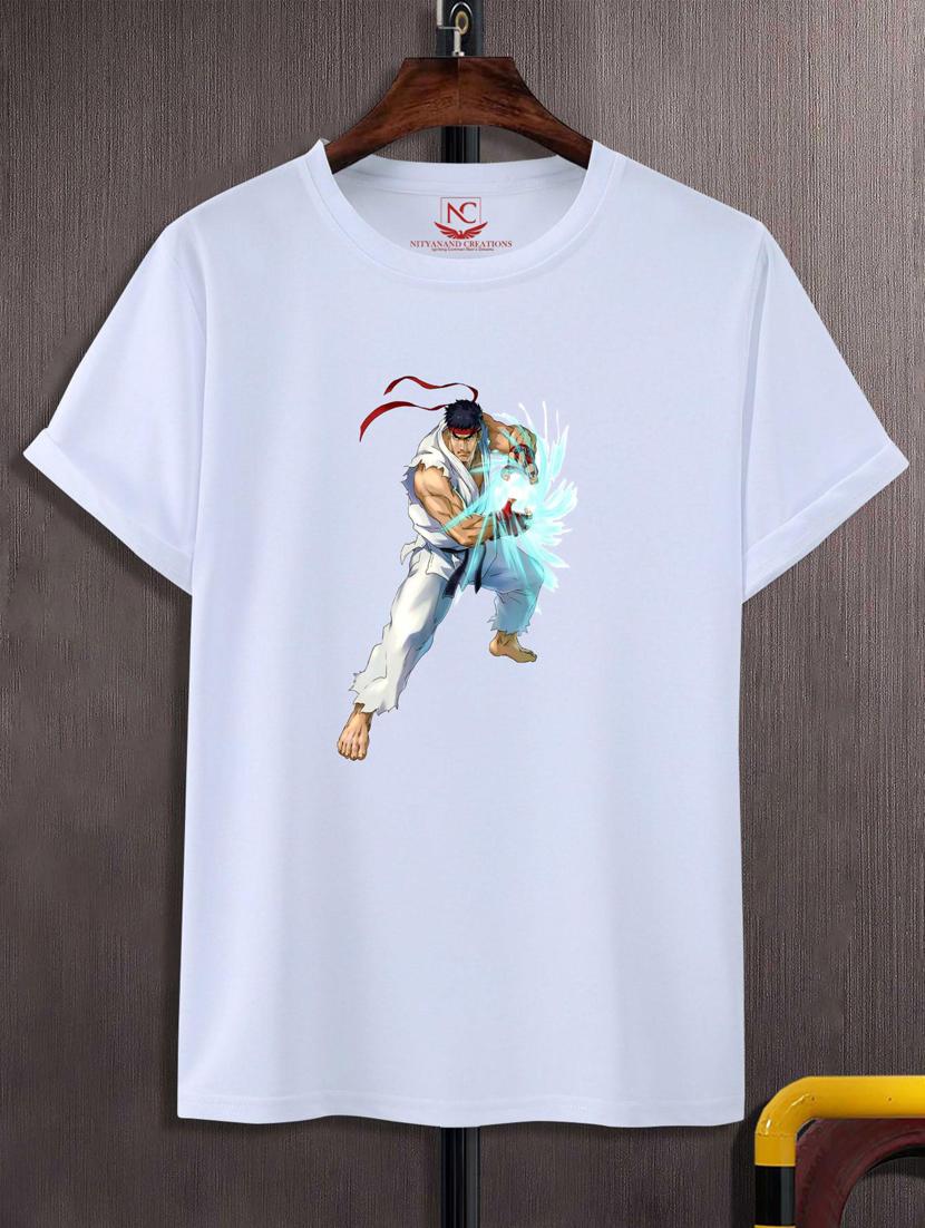 unisex white graphic printed t-shirt - 20883361 - Zoom Image - 0