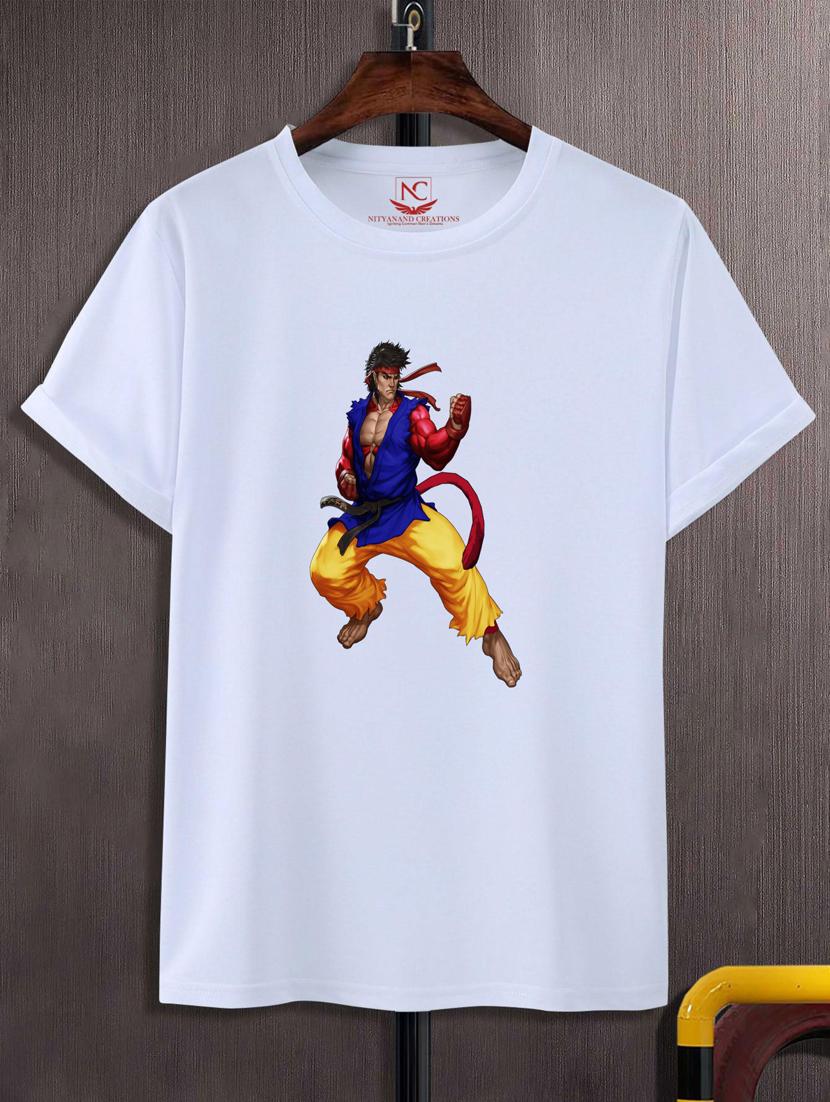 unisex white graphic printed t-shirt - 20883368 - Zoom Image - 0