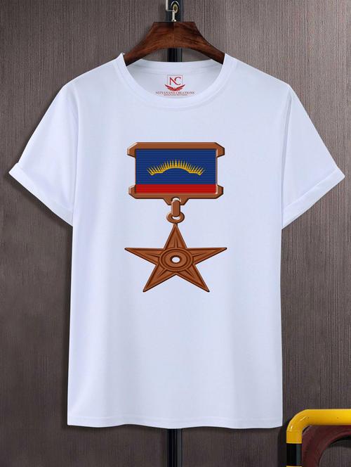 unisex white graphic printed t-shirt - 20883376 - Standard Image - 0
