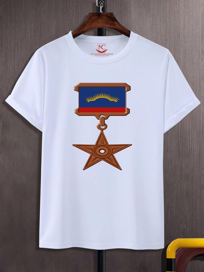 unisex white graphic printed t-shirt - 20883376 - Zoom Image - 0