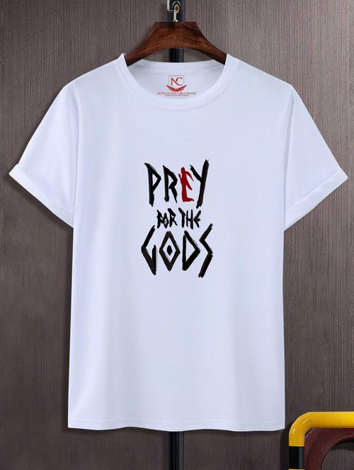 unisex white polyester graphic t-shirt - 20883380 - Standard Image - 0