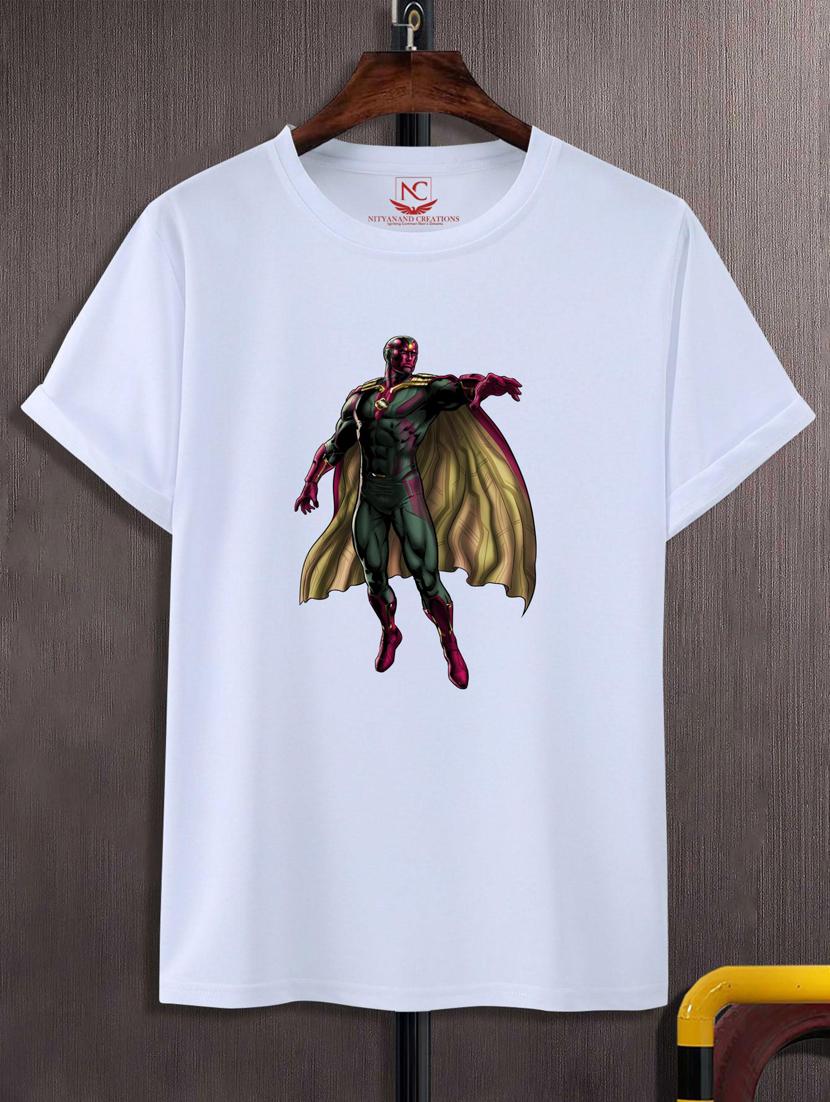 unisex white graphic printed t-shirt - 20883384 - Zoom Image - 0
