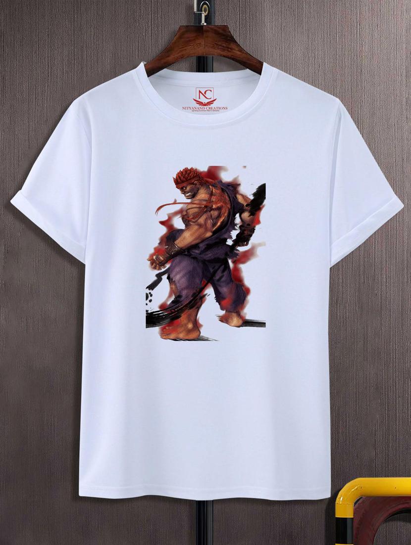 unisex white graphic print t-shirt - 20883394 - Zoom Image - 0