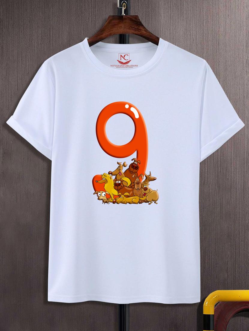 unisex white polyester graphic t-shirt - 20883400 -  Zoom Image - 0