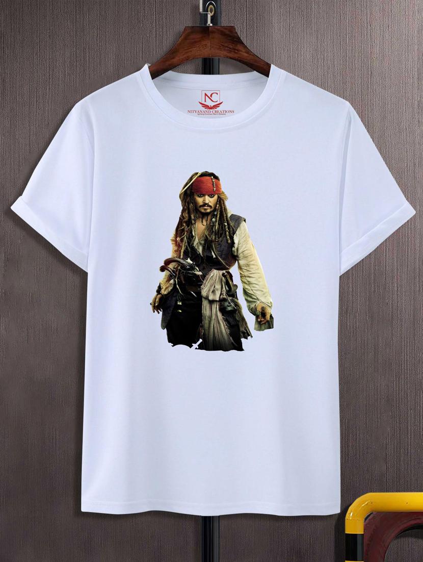 unisex white graphic printed t-shirt - 20883404 - Zoom Image - 0