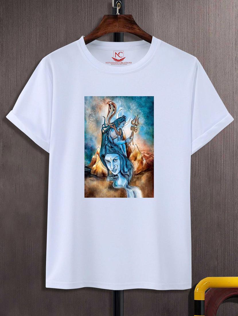 unisex white graphic printed t-shirt - 20883460 -  Zoom Image - 0