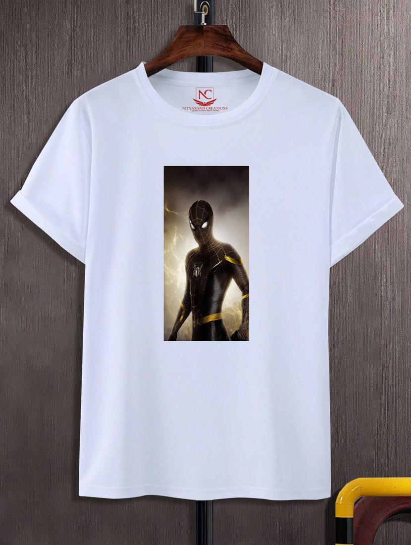 unisex white graphic printed t-shirt - 20883471 -  Zoom Image - 0