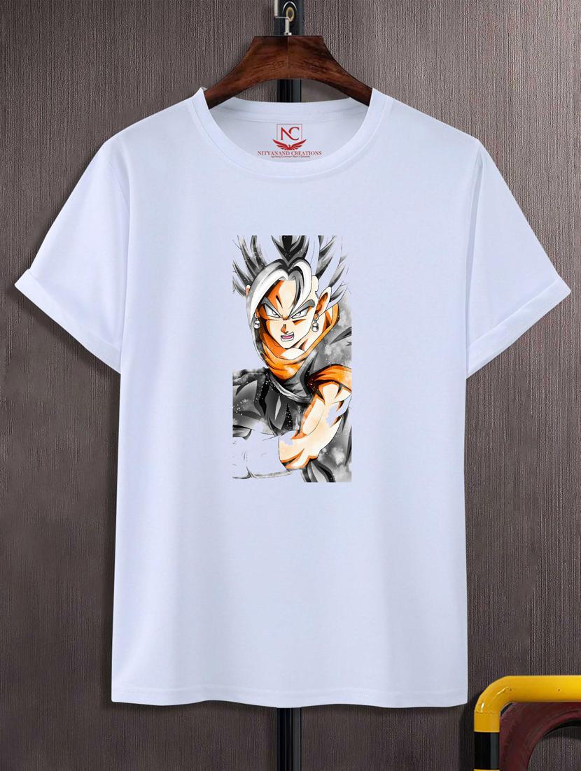 unisex white polyester graphic t-shirt - 20883479 - Zoom Image - 0