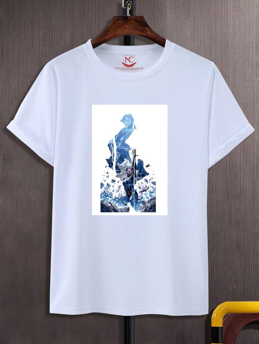 unisex white graphic printed t-shirt - 20883490 - Zoom Image - 0