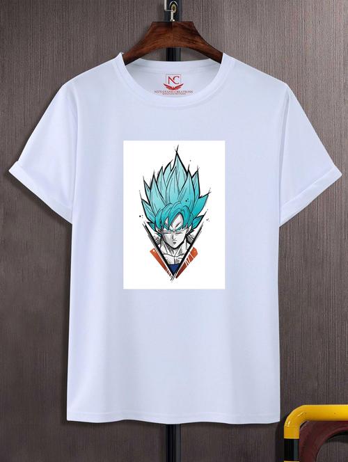 unisex white graphic printed t-shirt - 20883523 - Standard Image - 0