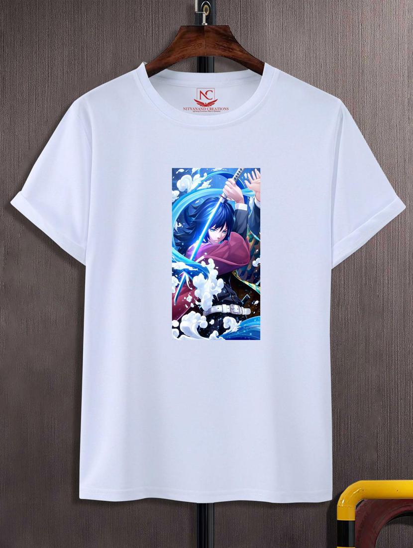 unisex white graphic printed t-shirt - 20883534 -  Zoom Image - 0