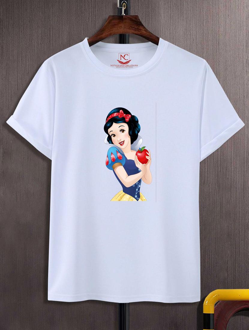 unisex white graphic printed t-shirt - 20883552 - Zoom Image - 0