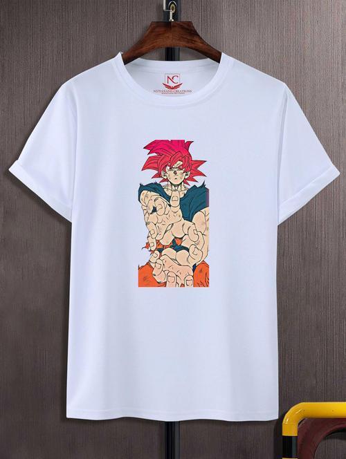unisex white graphic printed t-shirt - 20883585 - Standard Image - 0