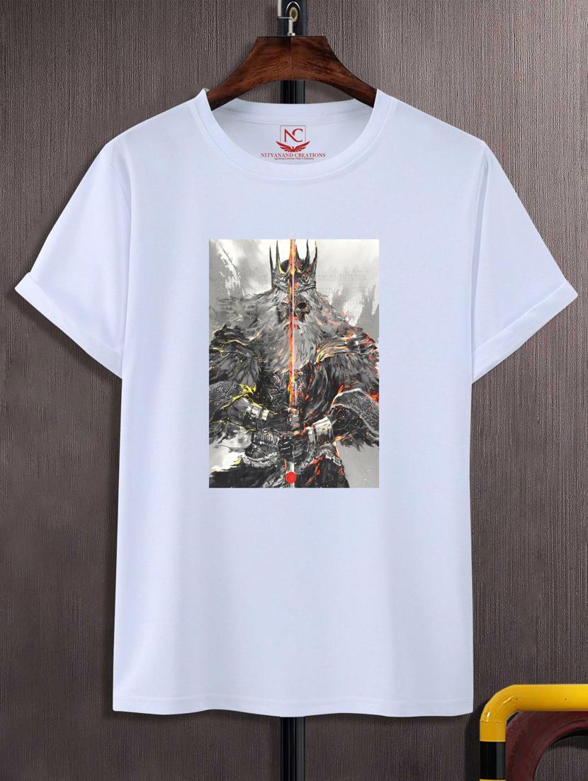 unisex white graphic printed t-shirt - 20883594 - Zoom Image - 0