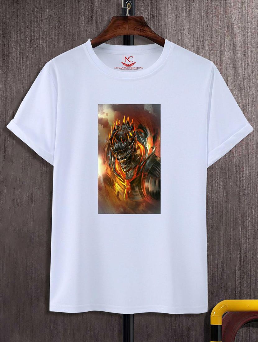 unisex white graphic printed t-shirt - 20883595 - Zoom Image - 0