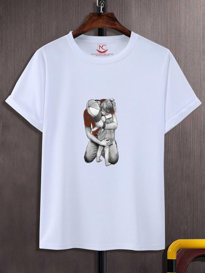unisex white graphic printed t-shirt - 20883596 - Zoom Image - 0