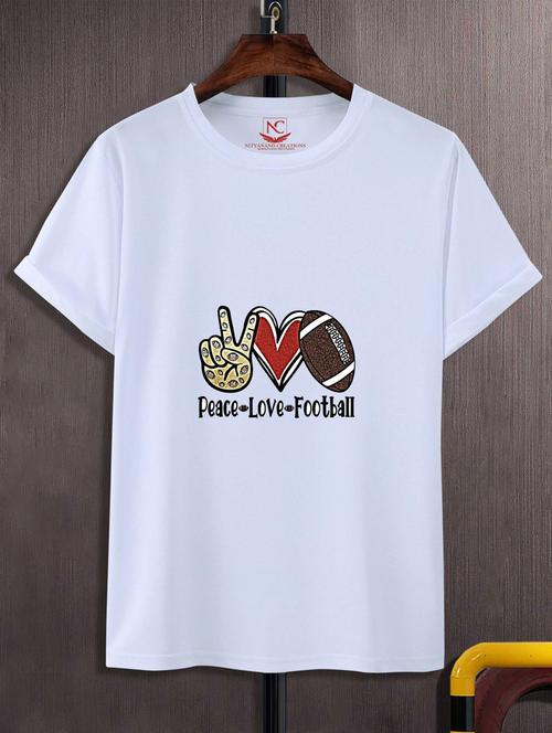 unisex white graphic printed t-shirt - 20883610 -  Standard Image - 0