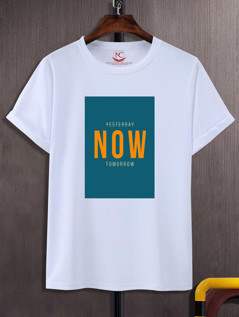 unisex white graphic printed t-shirt - 20883643 -  Zoom Image - 0