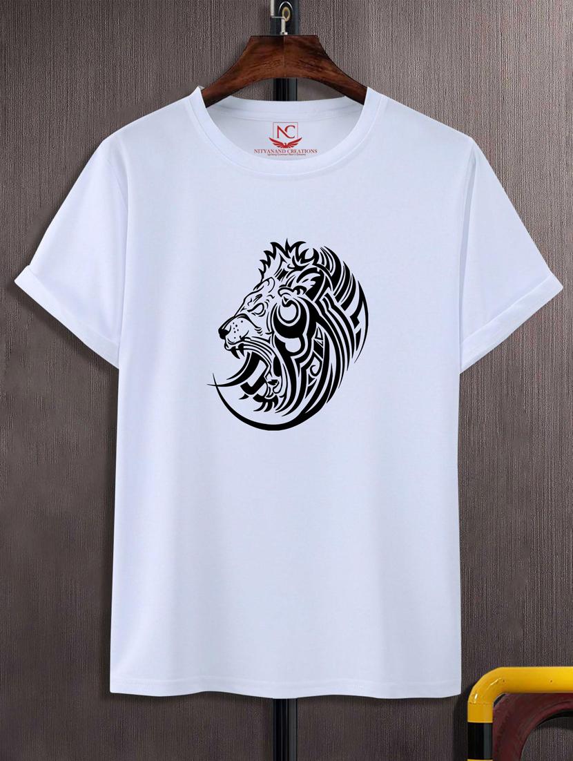 unisex white graphic printed t-shirt - 20883648 -  Zoom Image - 0
