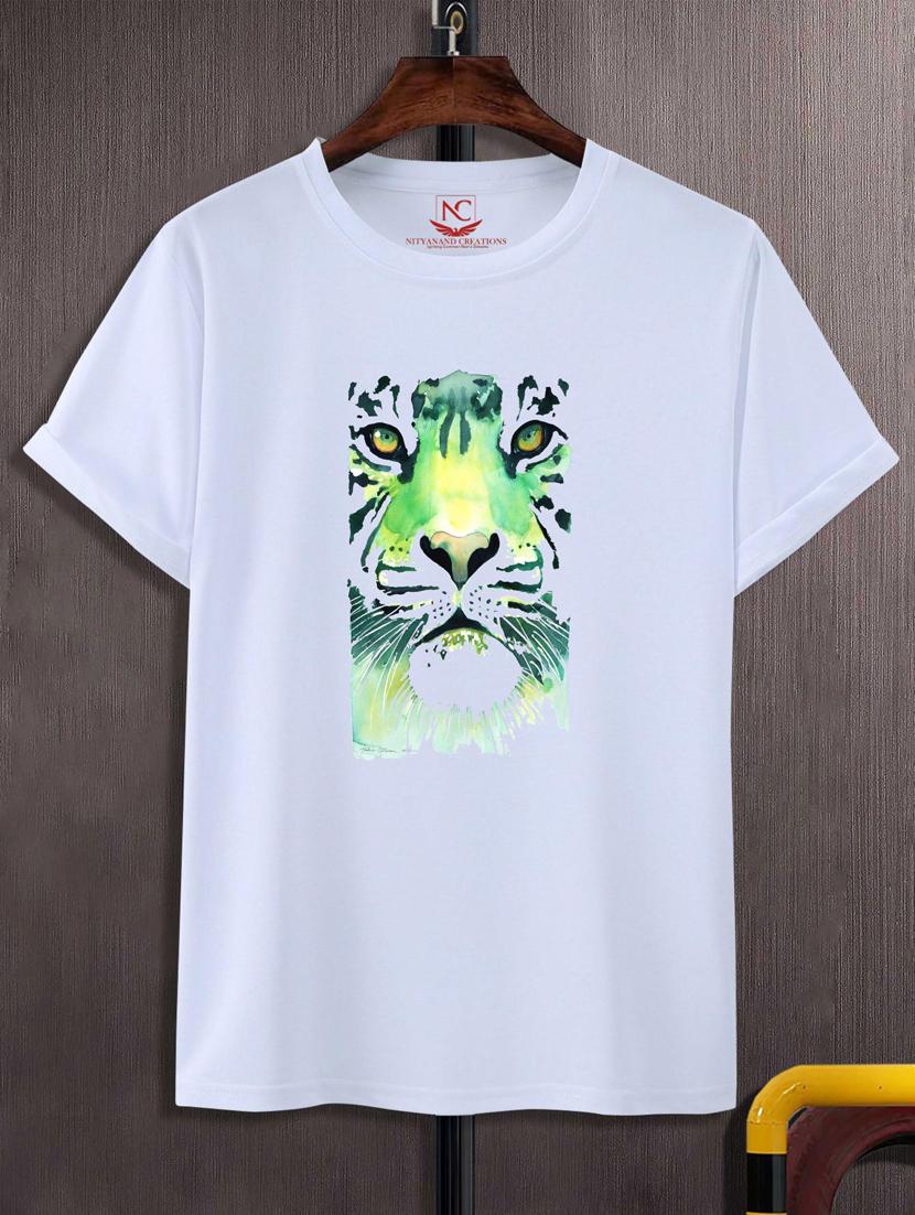 unisex white graphic printed t-shirt - 20883654 -  Zoom Image - 0