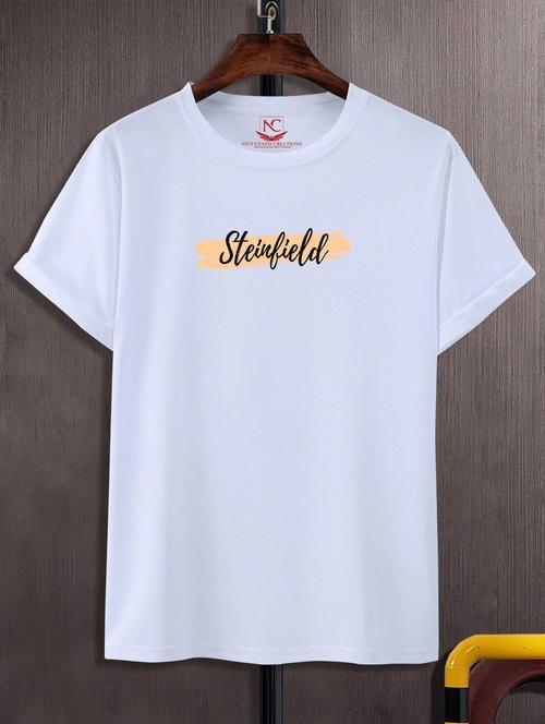 unisex white graphic printed t-shirt - 20883655 - Standard Image - 0