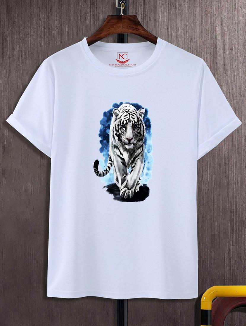 unisex white graphic printed t-shirt - 20883665 -  Zoom Image - 0