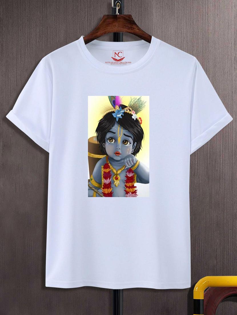 unisex white graphic printed t-shirt - 20883671 -  Zoom Image - 0