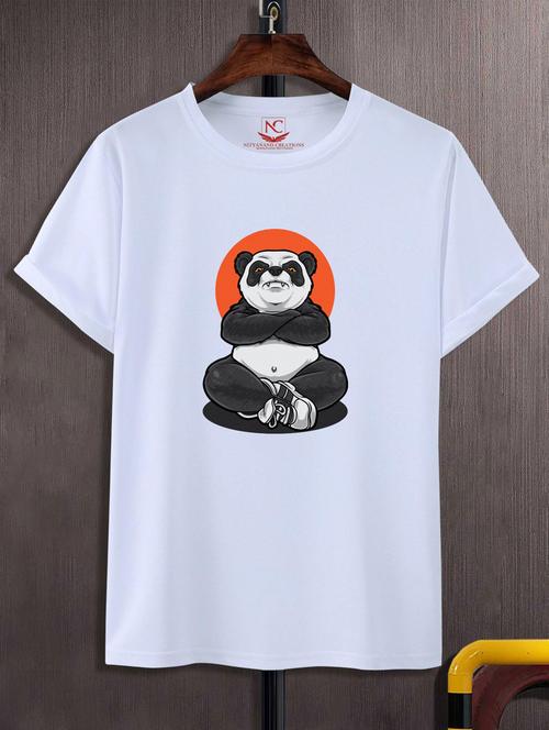 unisex white graphic print t-shirt - 20883691 -  Standard Image - 0