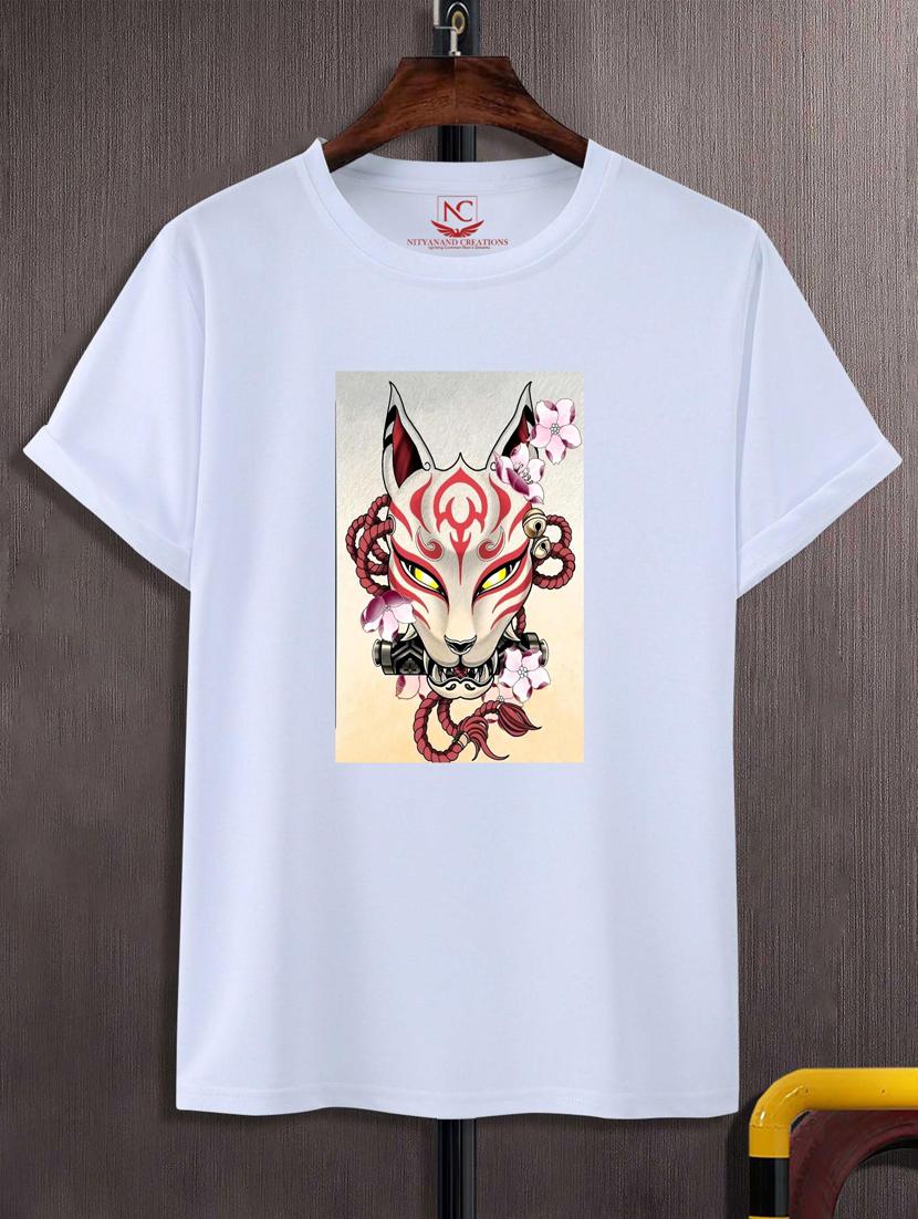 unisex white graphic printed t-shirt - 20883710 -  Zoom Image - 0