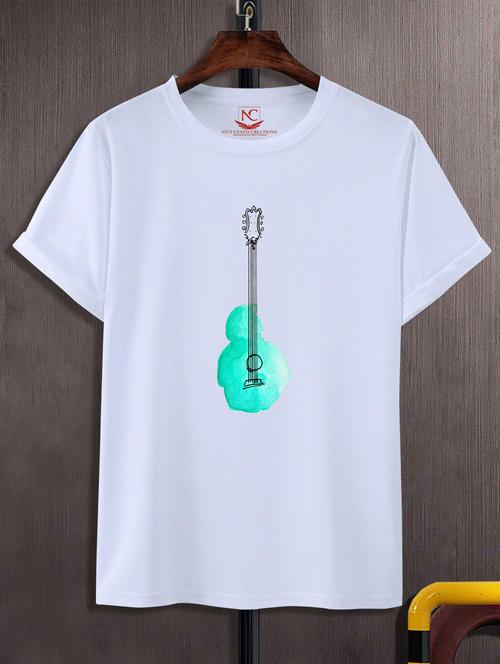 unisex white graphic printed t-shirt - 20883723 -  Standard Image - 0