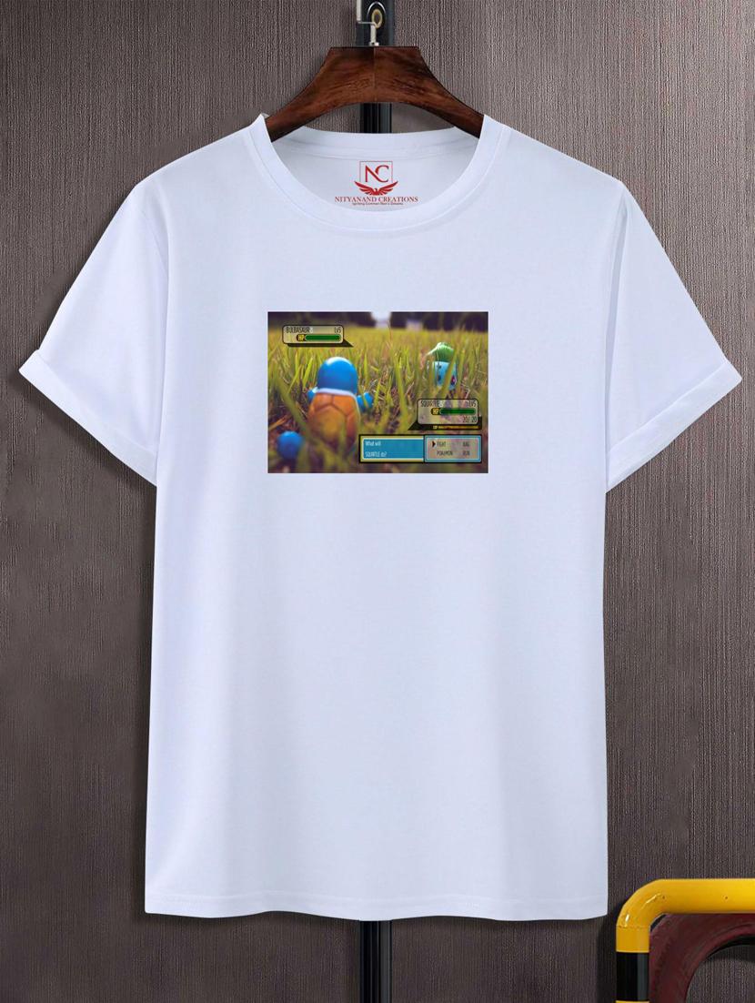 unisex white graphic printed t-shirt - 20883743 -  Zoom Image - 0