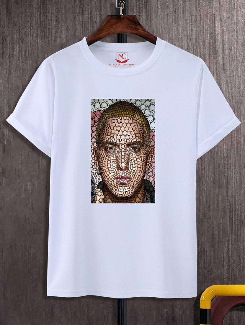 unisex white graphic printed t-shirt - 20883754 -  Zoom Image - 0