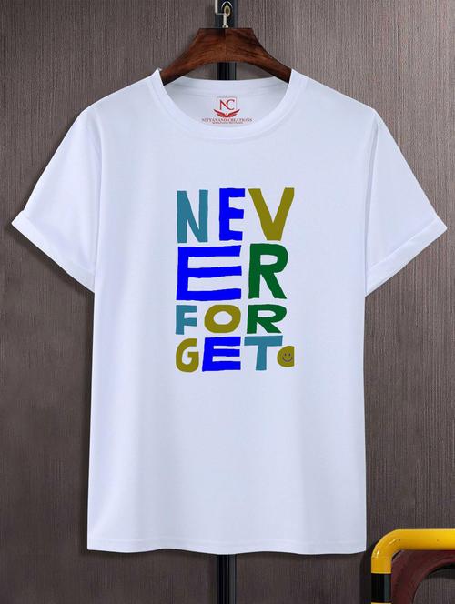 white polyester tshirt - 20883803 -  Standard Image - 0