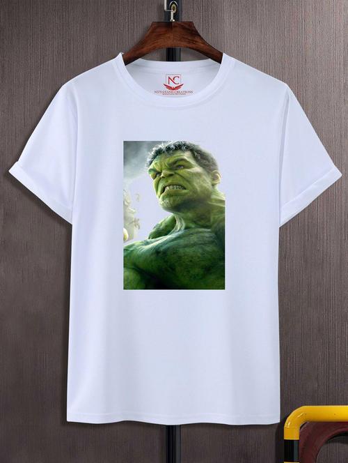 unisex white graphic printed t-shirt - 20883854 - Standard Image - 0